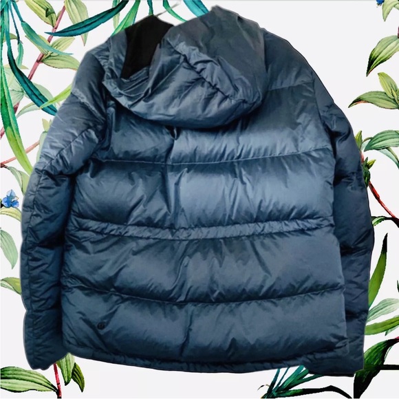Lululemon GOOSE DOWN Wunder Puff Jacket Blue Sz 8 - Picture 7 of 13